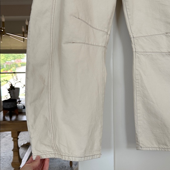 We the Free Lucky You Mid Rise Barrel denim by Free People sz 27 EUC - Picture 3 of 10